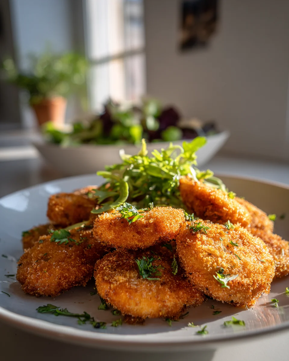 Panierte Kräuterseitlinge: Knusprig & Lecker genießen!