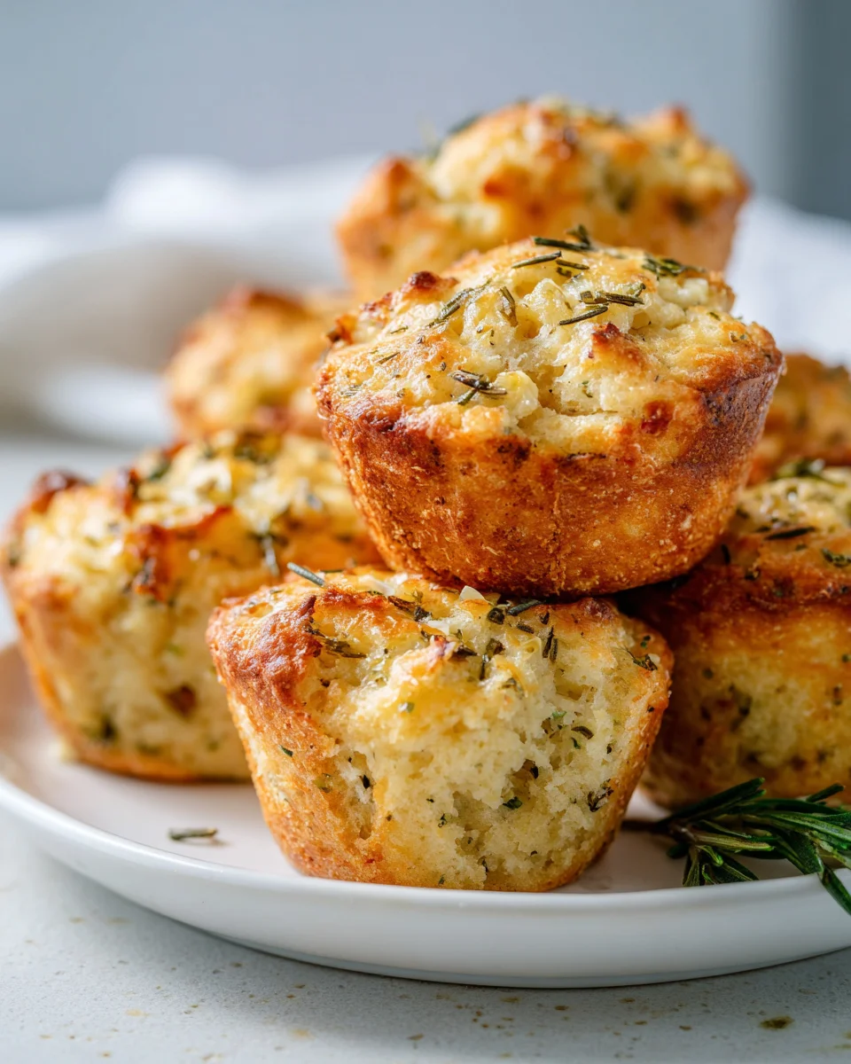 Rosmarin Knoblauch Focaccia Muffins: Perfekte Schritt-für-Schritt-Anleitung