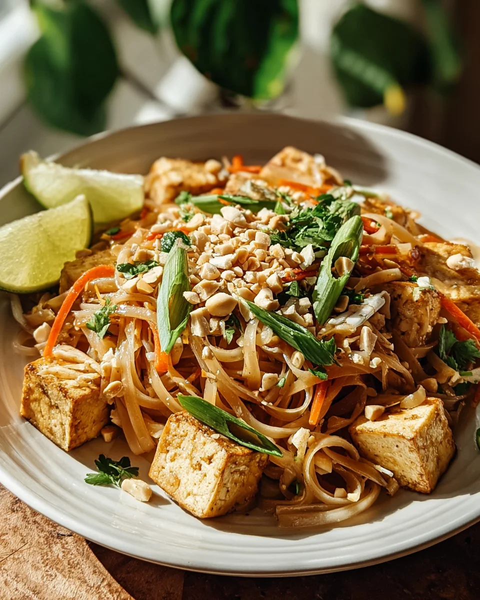 Veganes Tofu Pad Thai: Leckeres Rezept für Genuss ohne Fleisch