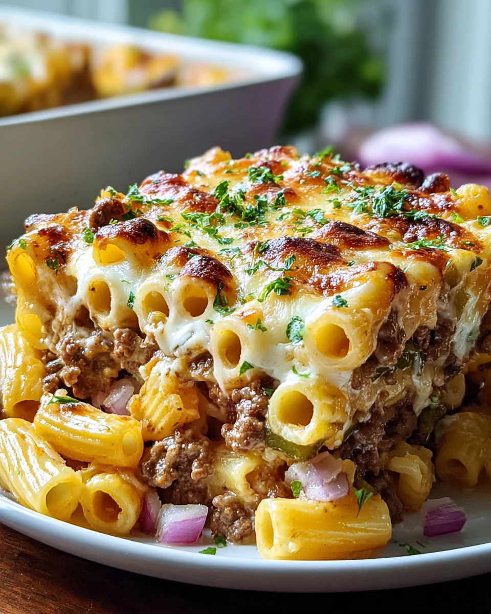 Big Mac Nudelauflauf mit Kult Dressing – Ein Rezept zum Verlieben!