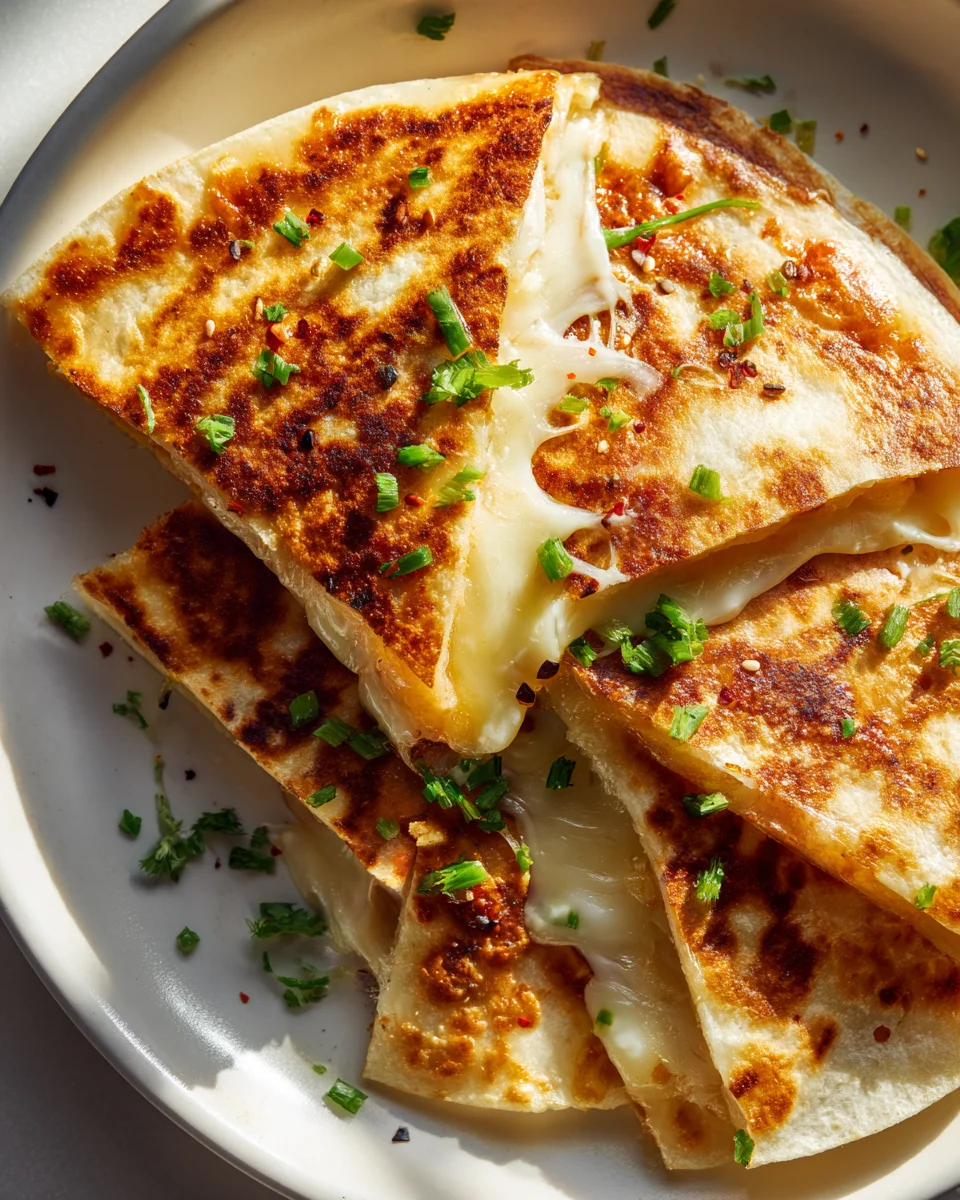 Käse-Stick Quesadillas mit Extra-Schmelz!