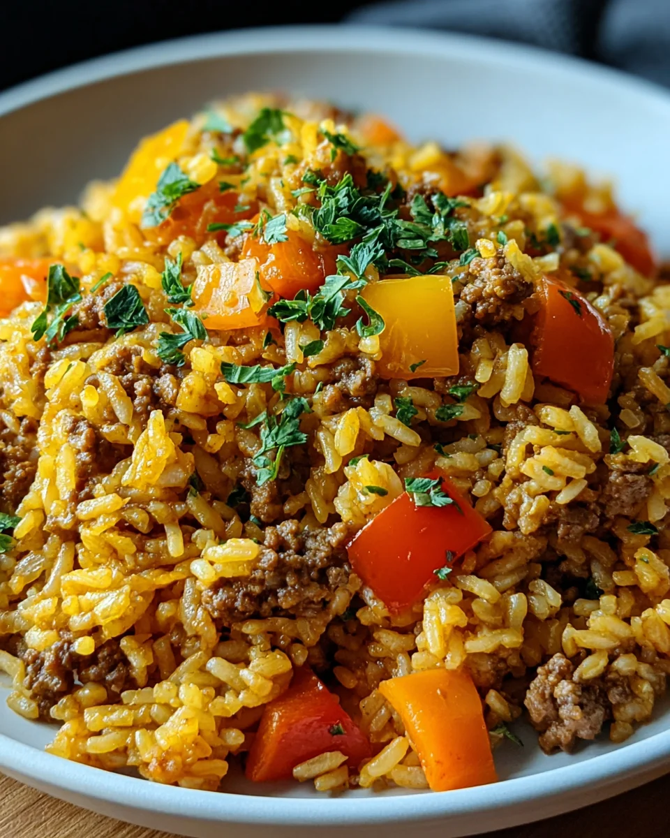 Leckeres Curryreis mit Hackfleisch – Einfach und Schnell!