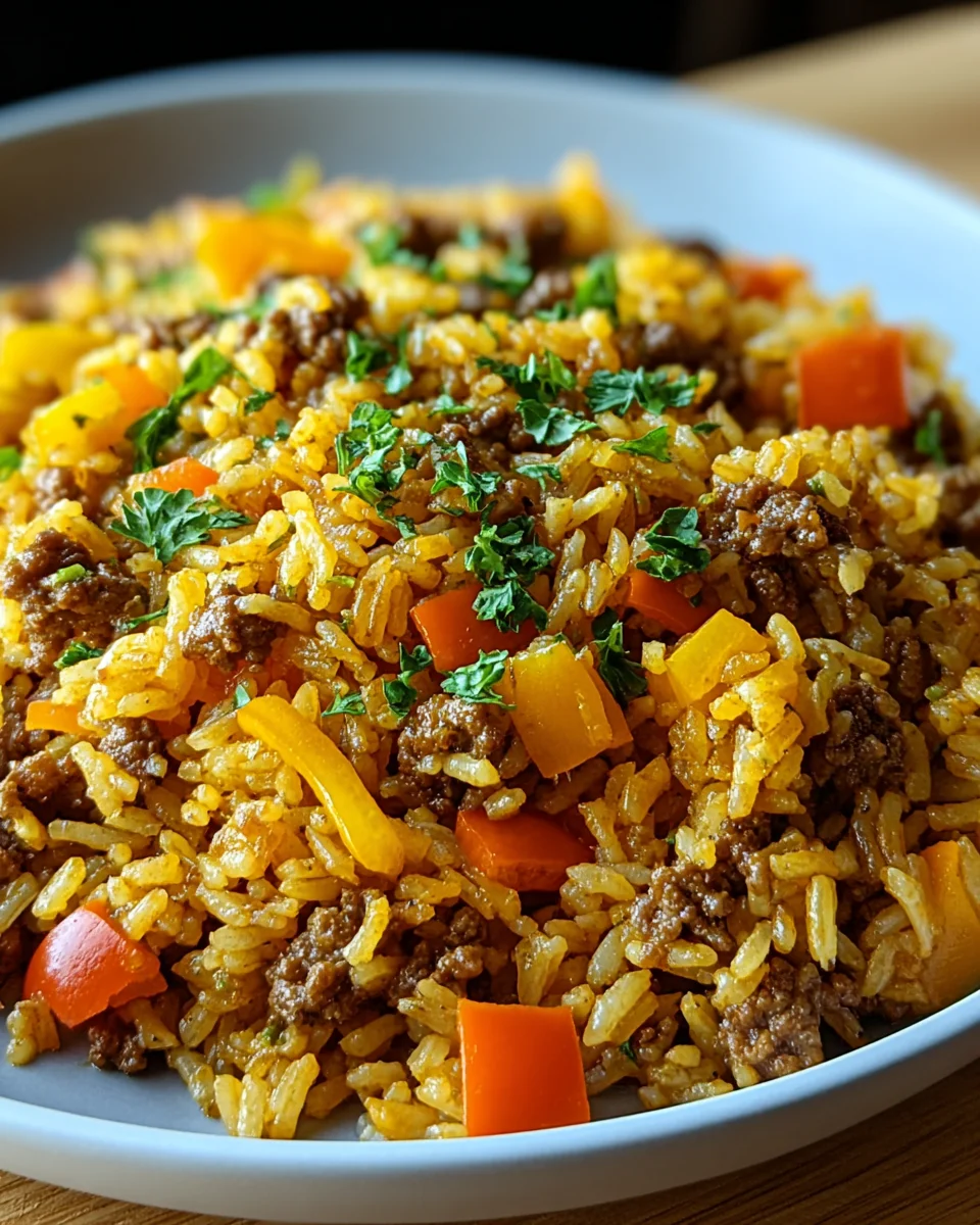 Leckeres Curryreis mit Hackfleisch – Einfach und Schnell!