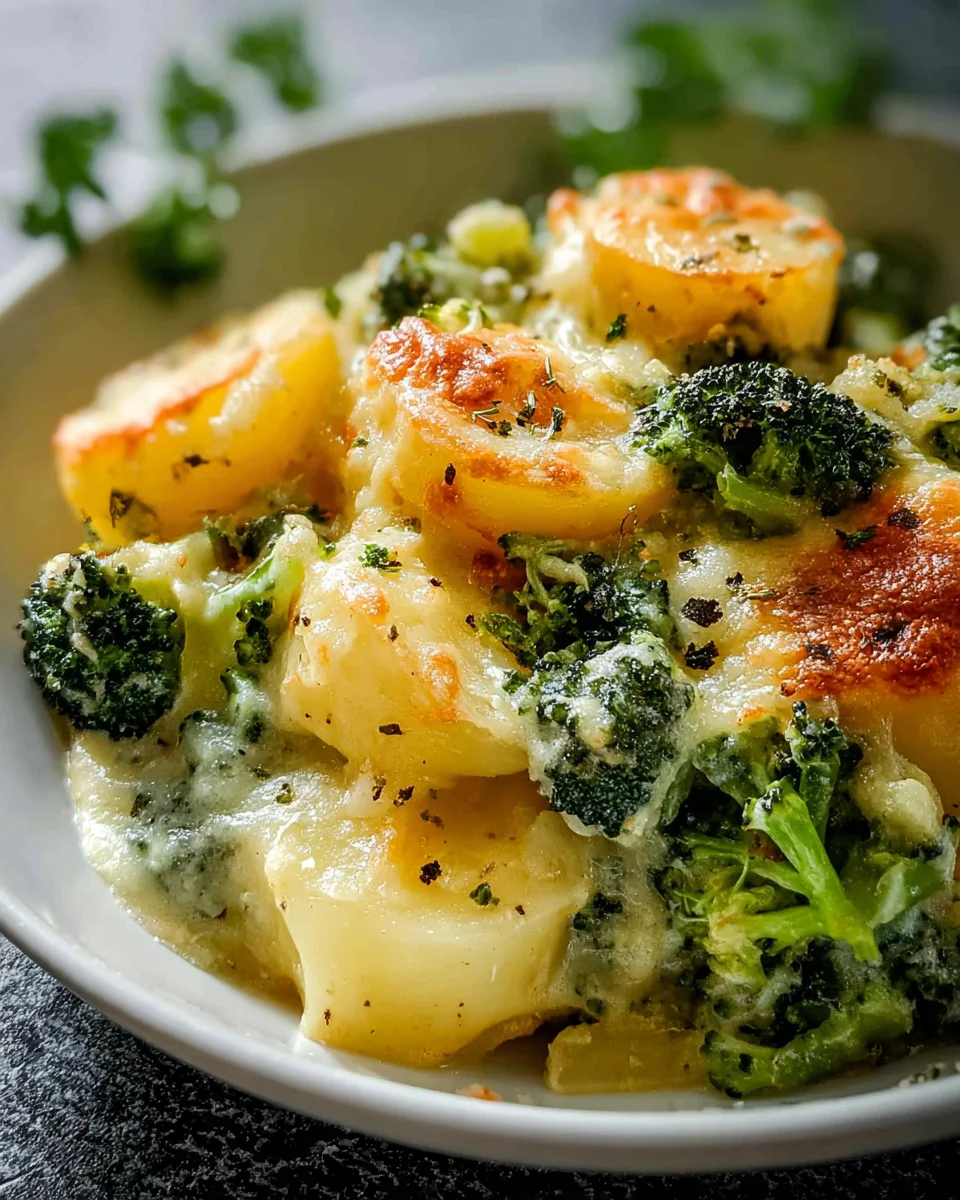 Cremige Brokkoli-Kartoffeln