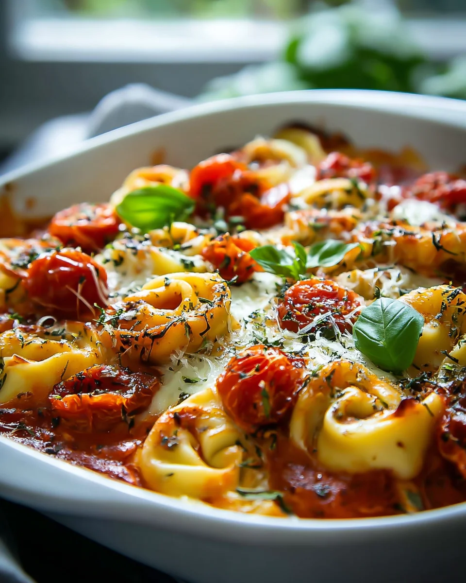 Tortellini Auflauf mit Tomaten und Mozzarella – Einfach genießen!